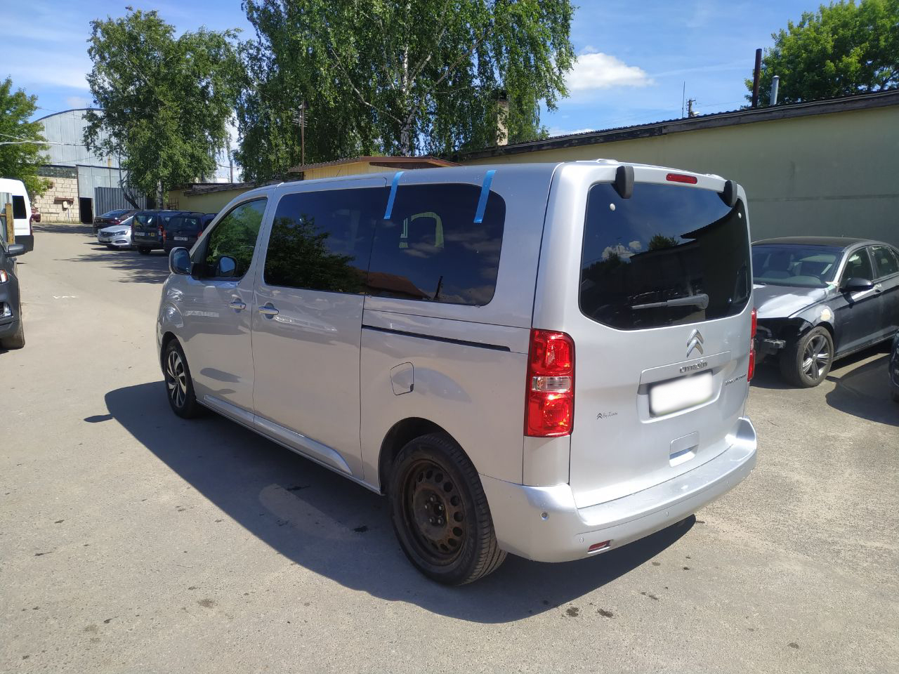 Citroen Jumpy 2.0 дизель 2019 года после ремонта