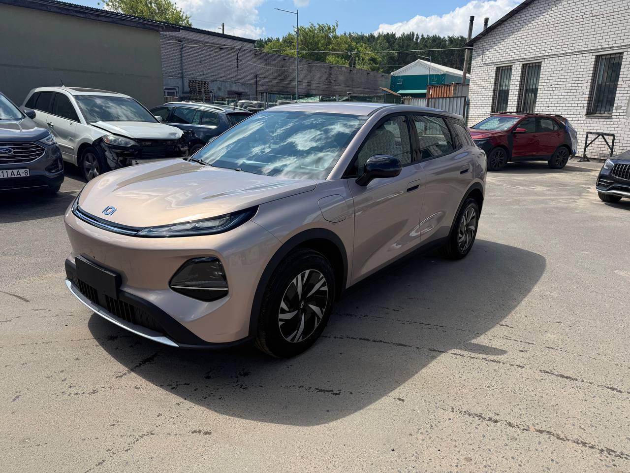 Кузов Changan Q05 2026 после ремонта