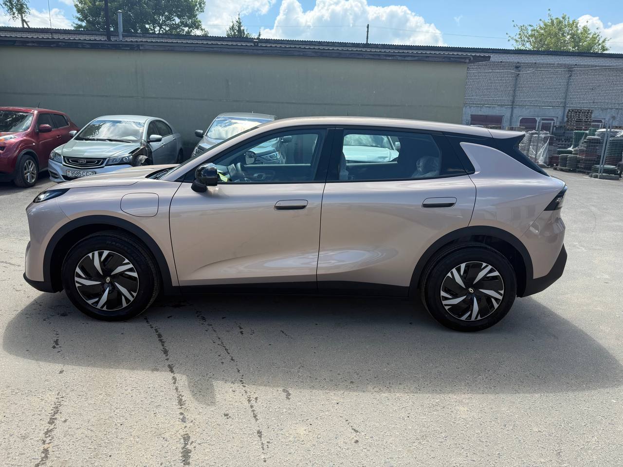 Кузов Changan Q05 2026 после полировки